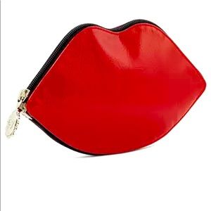 Lulu Guinness lip nylon tote